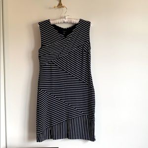 Ann Taylor Faux Wrap Dress (Petite)